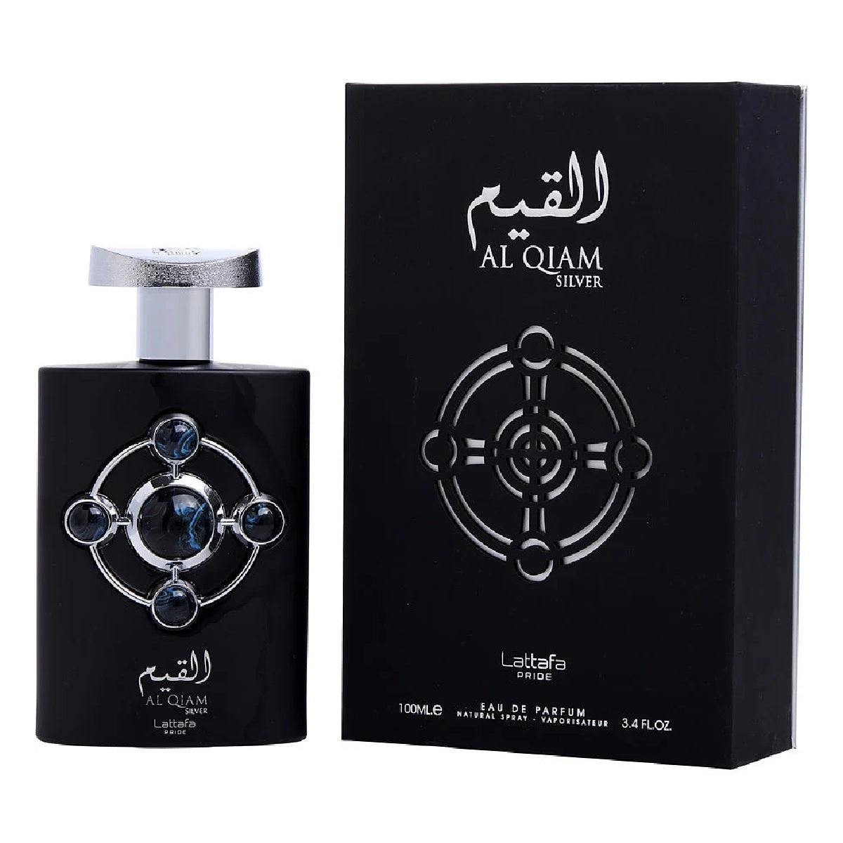 Al Qiam Silver Unisex Lattafa 100 ml Edp Spray - Hombre