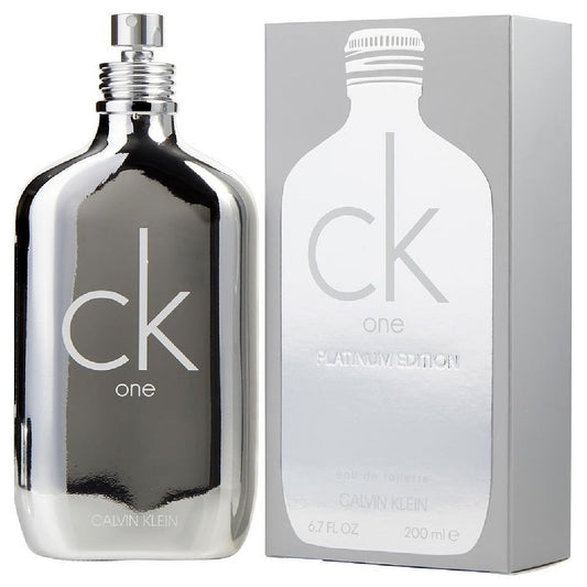 Ck One Platinum Edition Unisex Calvin Klein 200 ml Edt Spray - PriceOnLine | Perfumes y Fragancias PriceOnLine