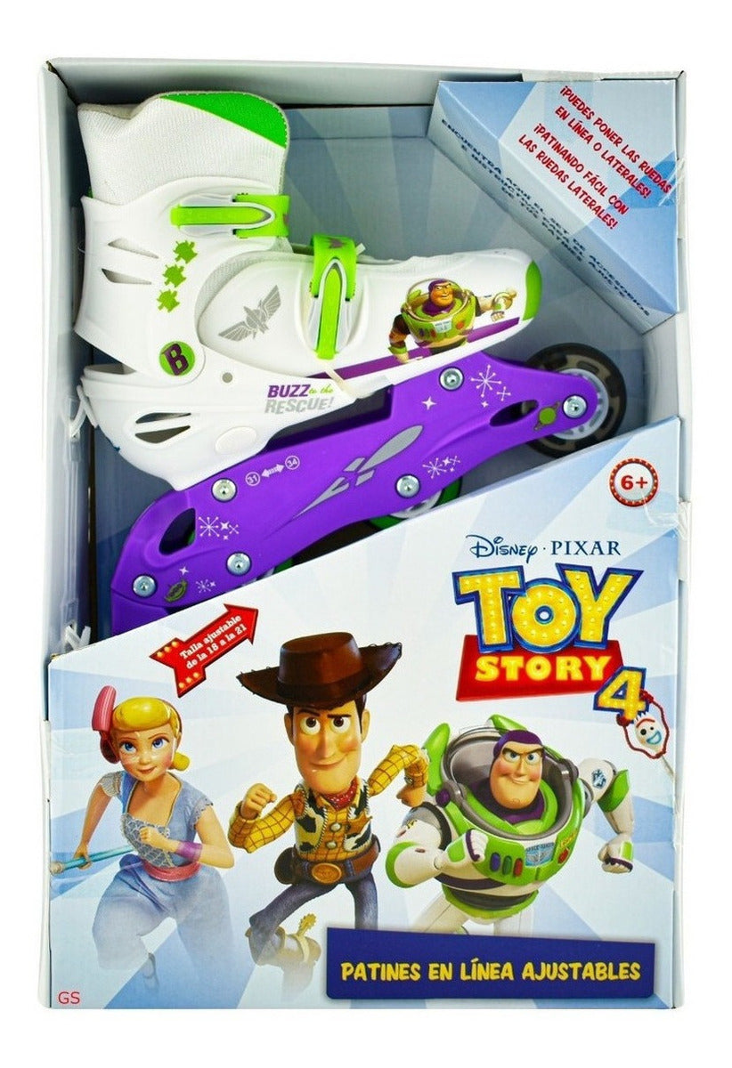 Patines En Linea Ajustables Con Luz 18-21 Buzz Toy Story - PriceOnLine