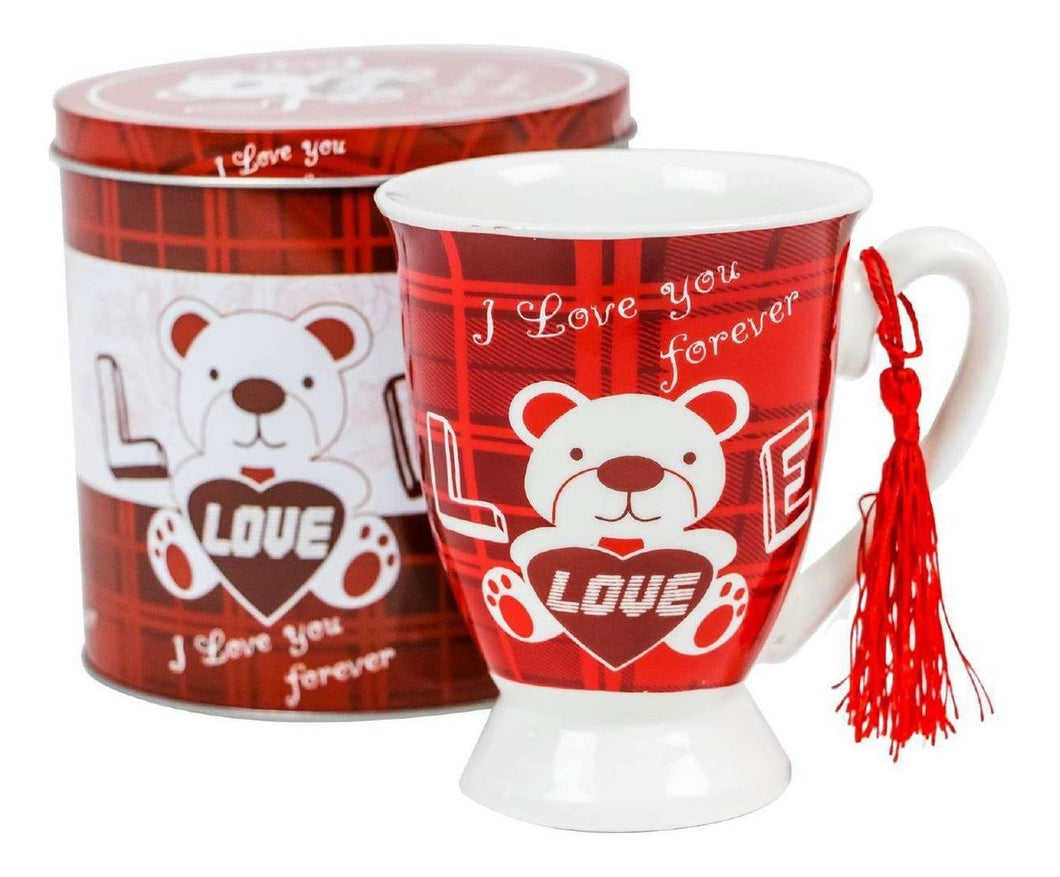 Taza Bote R41x Love You Forever Roja 1396-7 - PriceOnLine