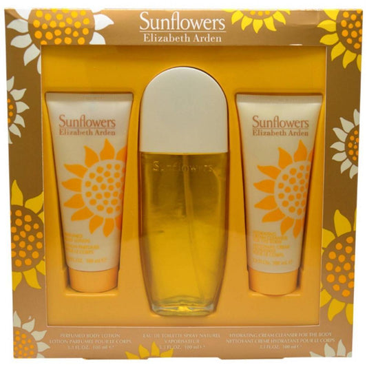 Set Sunflowers Dama Elizabeth Arden 3 Pz - PriceOnLine