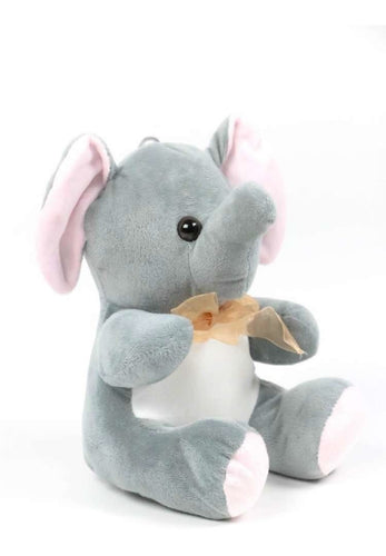 Peluche Zoo Chico 20 Cm Elefante Oreja Rosa - PriceOnLine