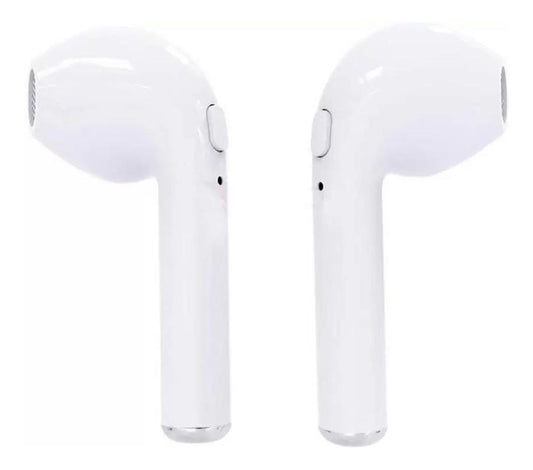 Audifonos Blancos Tipo Airpods Conexion Bluetooth Para Musica Y Llamadas - PriceOnLine