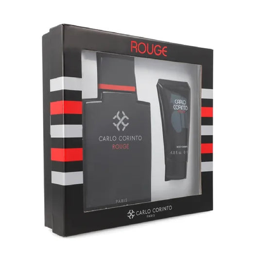 Set Carlo Corinto Rouge Caballero Carlo Corinto 2 Pz (400 ml) - PriceOnLine | Perfumes y Fragancias PriceOnLine