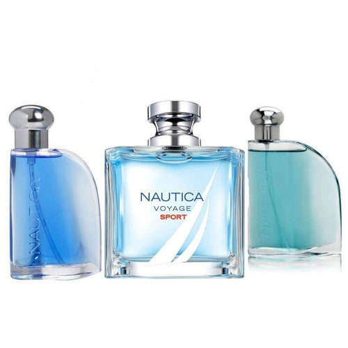Paquete 3 Perfumes 3X1 Nautica Voyage Sport + Blue + Classic Caballero 100 ml Edt Spray - PriceOnLine