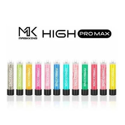 Atomizador Maskking High Pro Max 1500hits Luz Led - Mango Ice - PriceOnLine