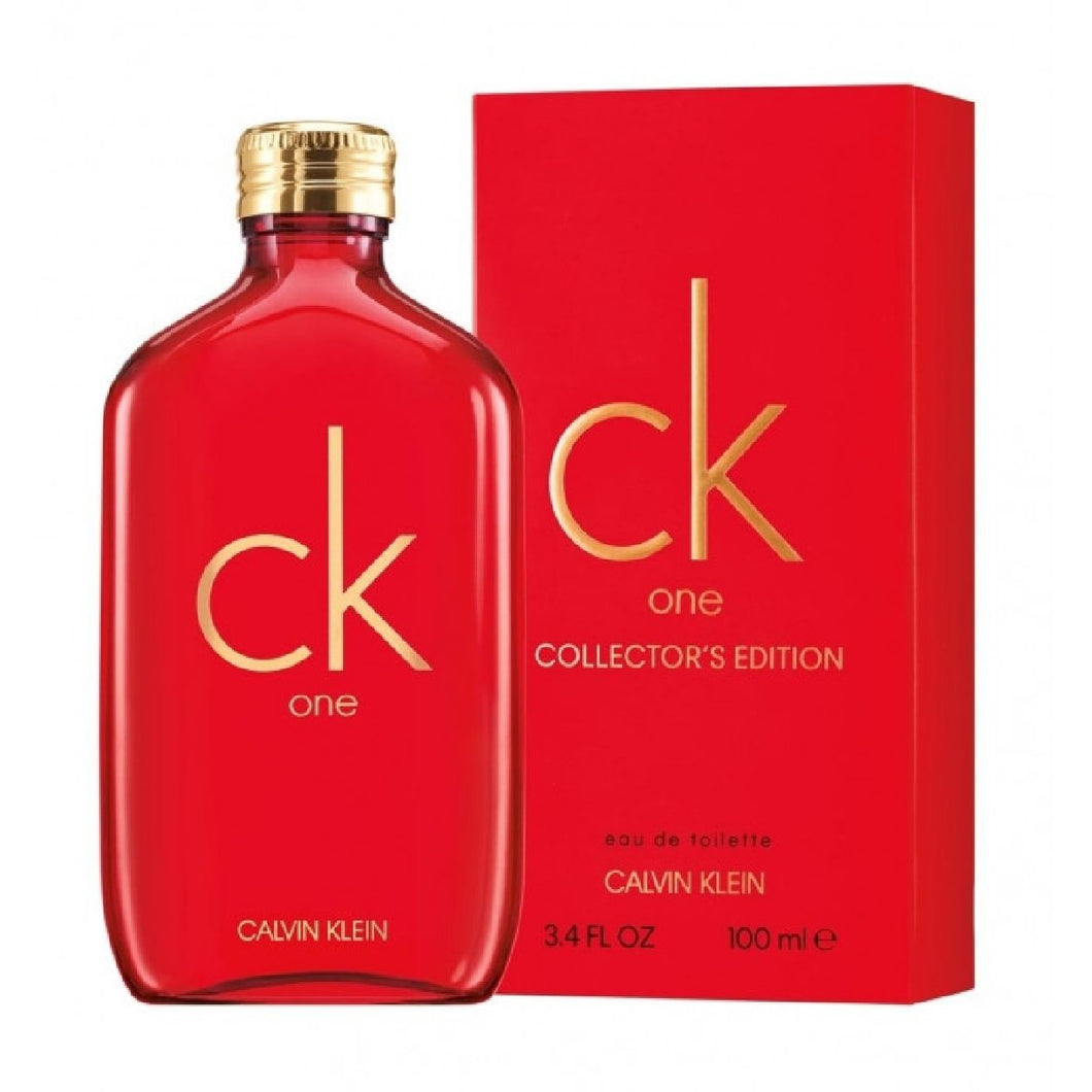 Ck One Collectors Edition (rojo) Unisex Calvin Klein 100 ml Edt Spray - PriceOnLine