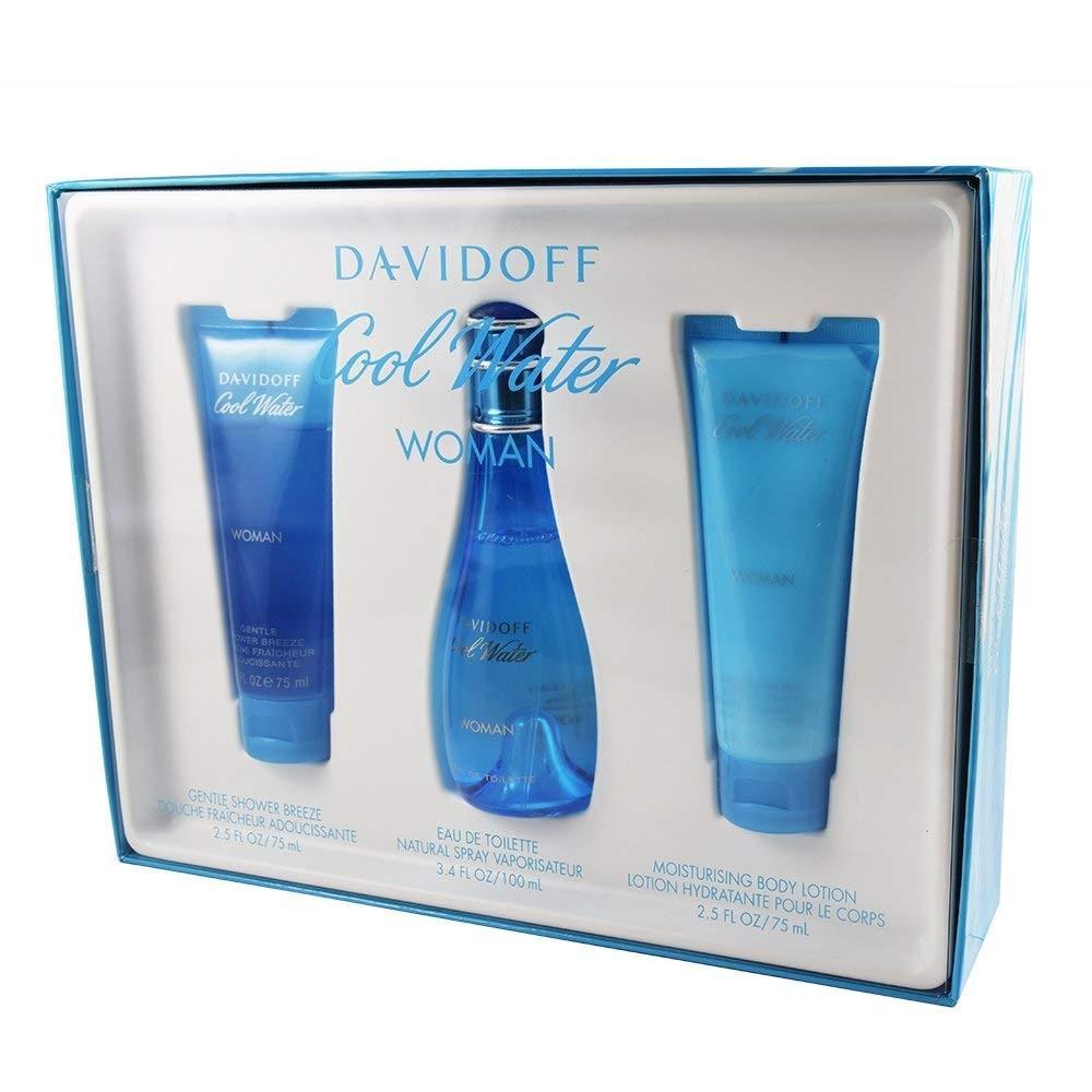 Set Cool Water Dama Davidoff 3 Pz - PriceOnLine | Perfumes y Fragancias PriceOnLine