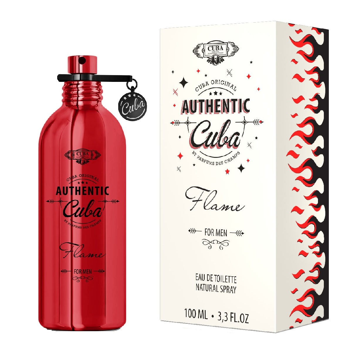 Authentic Cuba Flame Caballero Des Champs 100 ml Edt Spray