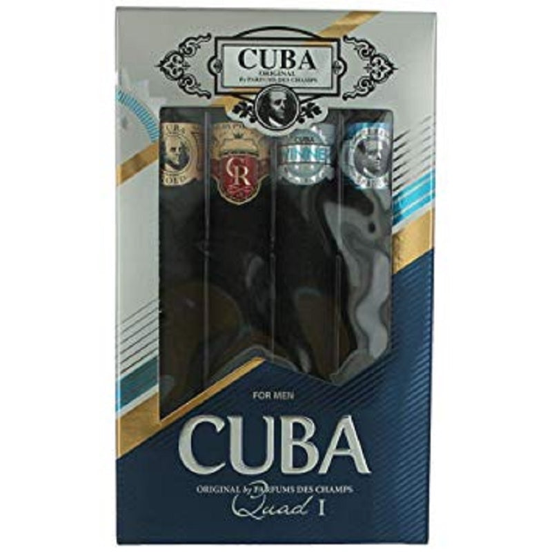 Set Cuba Quad I Caballero Des Champs 4 Pz 35 ml c/u Spray - PriceOnLine