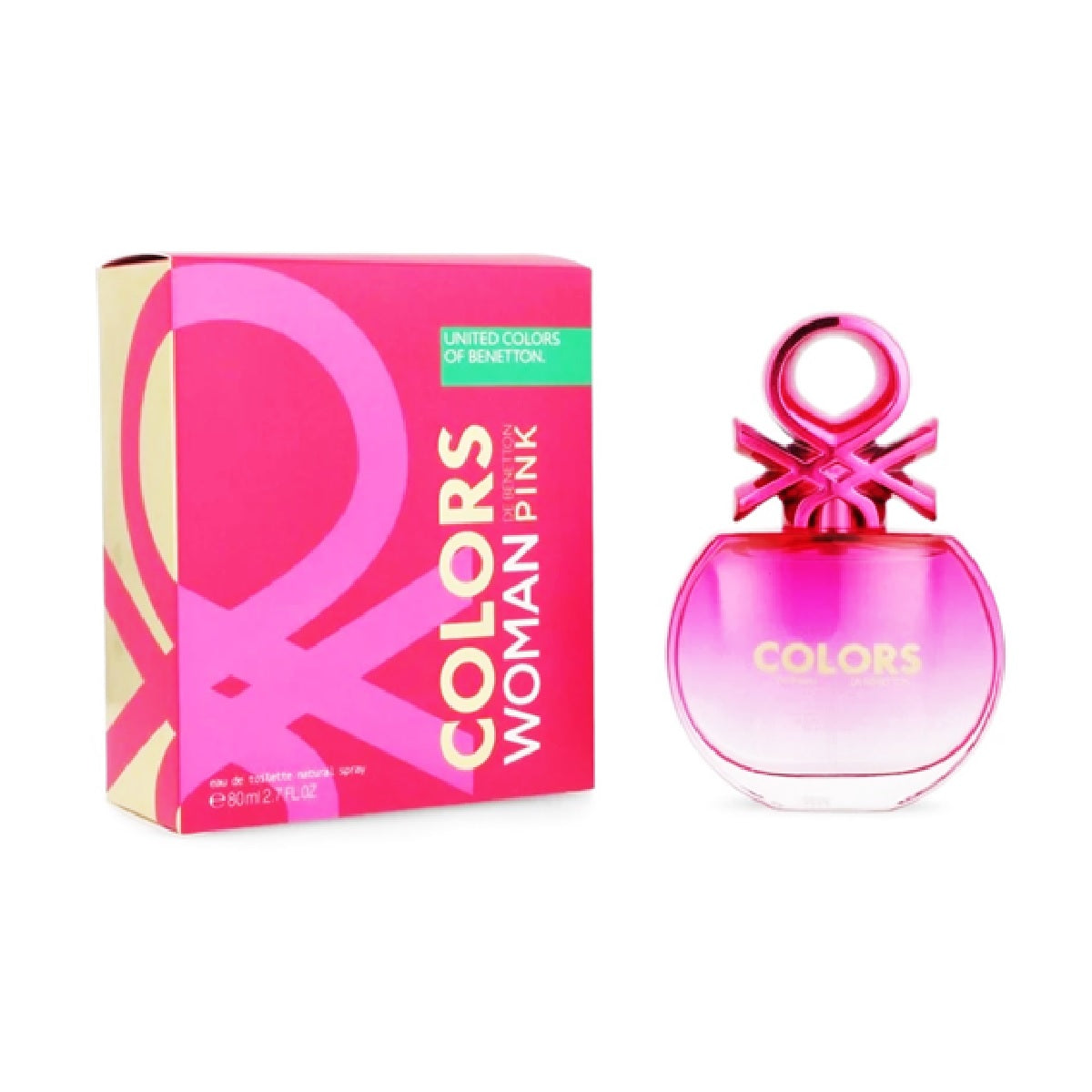 Colors Pink Dama Benetton 80 ml Edt Spray - PriceOnLine | Perfumes y Fragancias PriceOnLine