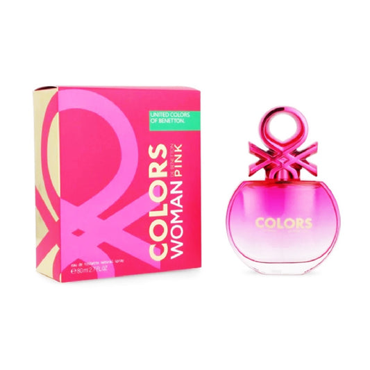 Colors Pink Dama Benetton 80 ml Edt Spray - PriceOnLine | Perfumes y Fragancias PriceOnLine