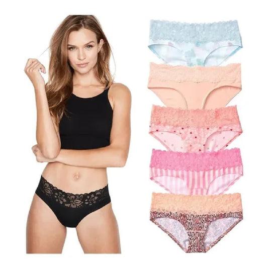 Panties Hiphugger Encaje Victoria Secret - Talla M - PriceOnLine