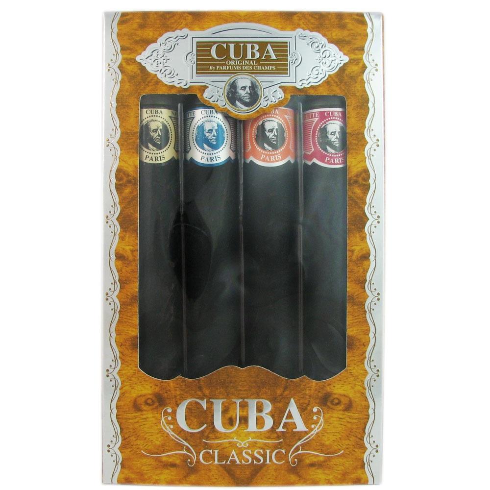 Set Cuba Classic Caballero Des Champs 4 Pz 35 ml c/u Spray - PriceOnLine