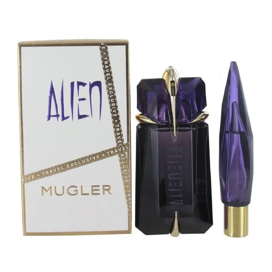 Set Alien Dama Thierry Mugler 2 pz (90 ml edp + 10 ml edp) - PriceOnLine | Perfumes y Fragancias PriceOnLine
