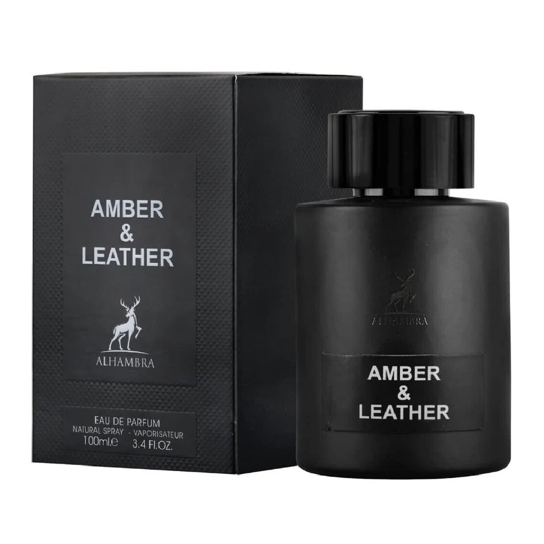 Amber And Leather Unisex Maison Alhambra 100 ml Edp Spray