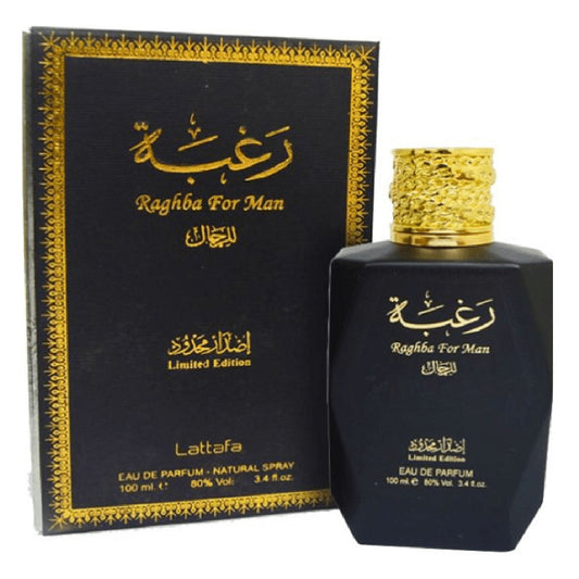 Raghba For Man Limited Edition Caballero Lattafa 100 ml Edp Spray