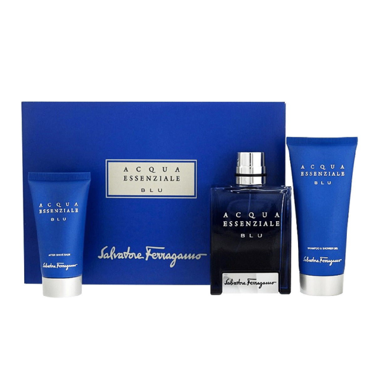 Set Acqua Essenziale Blu Caballero Salvatore Ferragamo 3 pz - PriceOnLine | Perfumes y Fragancias PriceOnLine