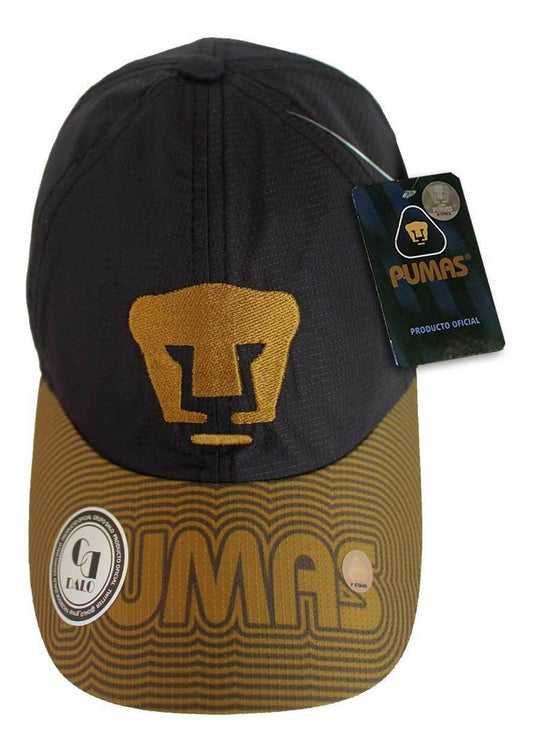 Gorra Deportiva Visera Curva Pumas Unam Oficial Negro Oro - PriceOnLine | Perfumes y Fragancias PriceOnLine