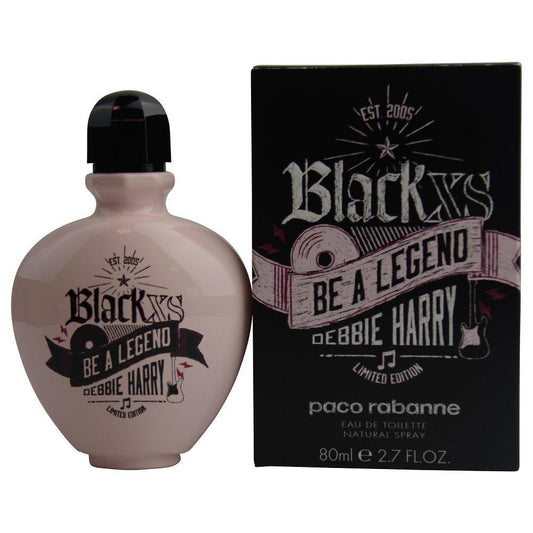 Black Xs Be A Legend Debbie Harry Dama Paco Rabanne 80 ml Edt Spray - PriceOnLine | Perfumes y Fragancias PriceOnLine