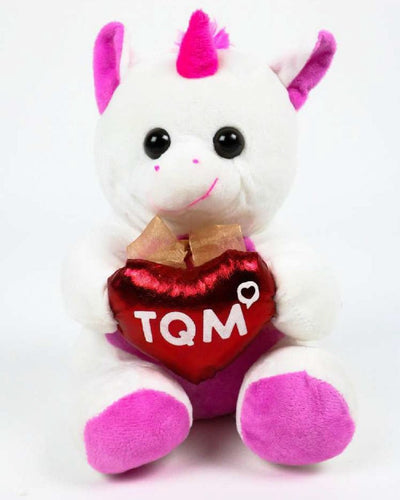 Peluche zoo tqm 20 cm Unicornio Blanco - PriceOnLine