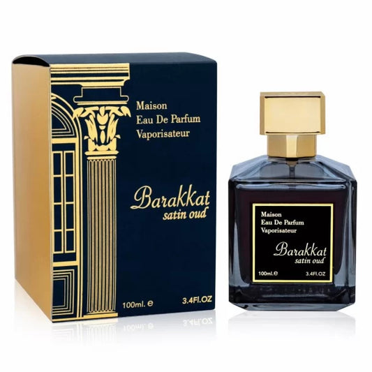 Barakkat Satin Oud Unisex Fragrance World 100 ml Edp Spray