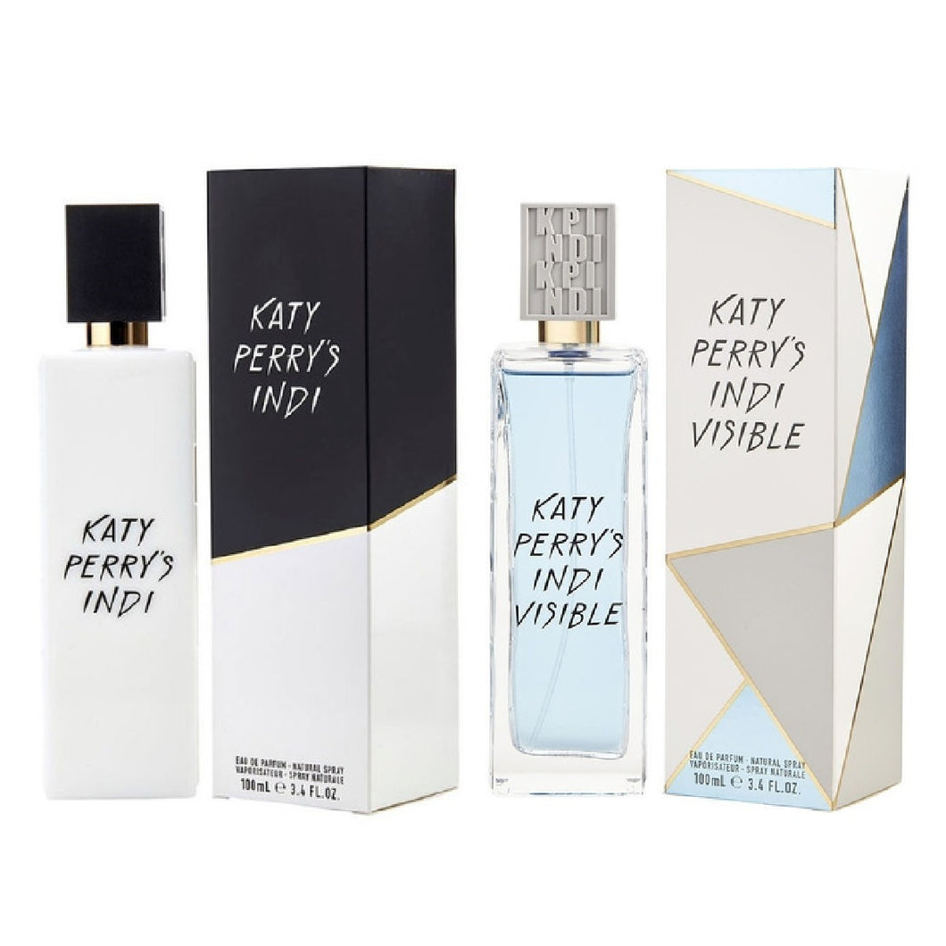 Paquete 2X1 Katy Perrys Indi + Indi Visible Dama Katy Perry 100 ml Edp Spray - PriceOnLine