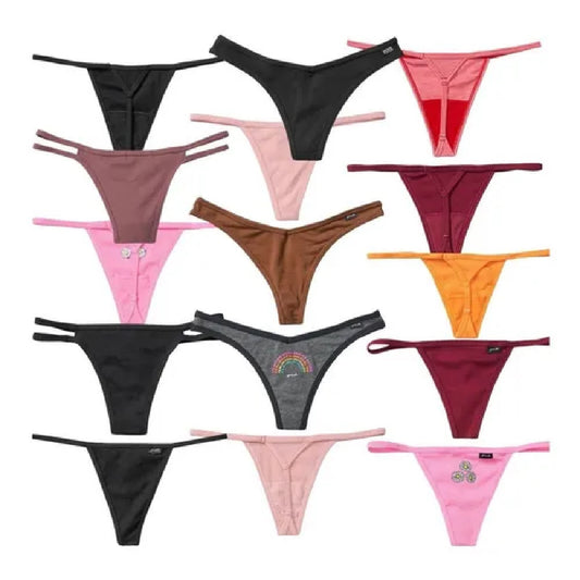Panties Tangas V Algodón Victoria Secret - Talla S - PriceOnLine