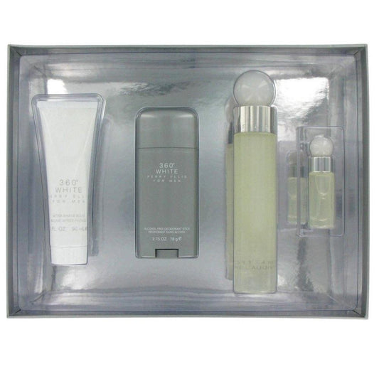 Set 360 White Caballero Perry Ellis 4 Pz - PriceOnLine | Perfumes y Fragancias PriceOnLine