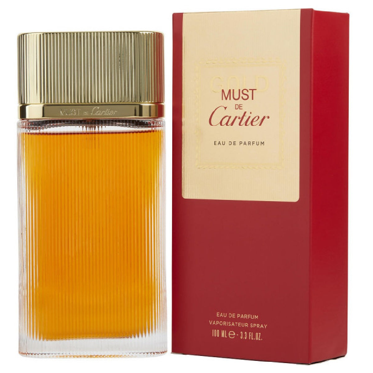 Must de Cartier Gold Dama Cartier 100 ml Edp Spray - PriceOnLine | Perfumes y Fragancias PriceOnLine