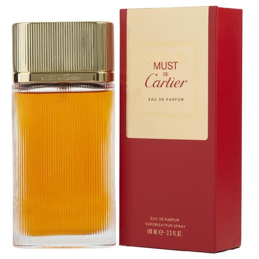 Must de Cartier Gold Dama Cartier 100 ml Edp Spray - PriceOnLine | Perfumes y Fragancias PriceOnLine
