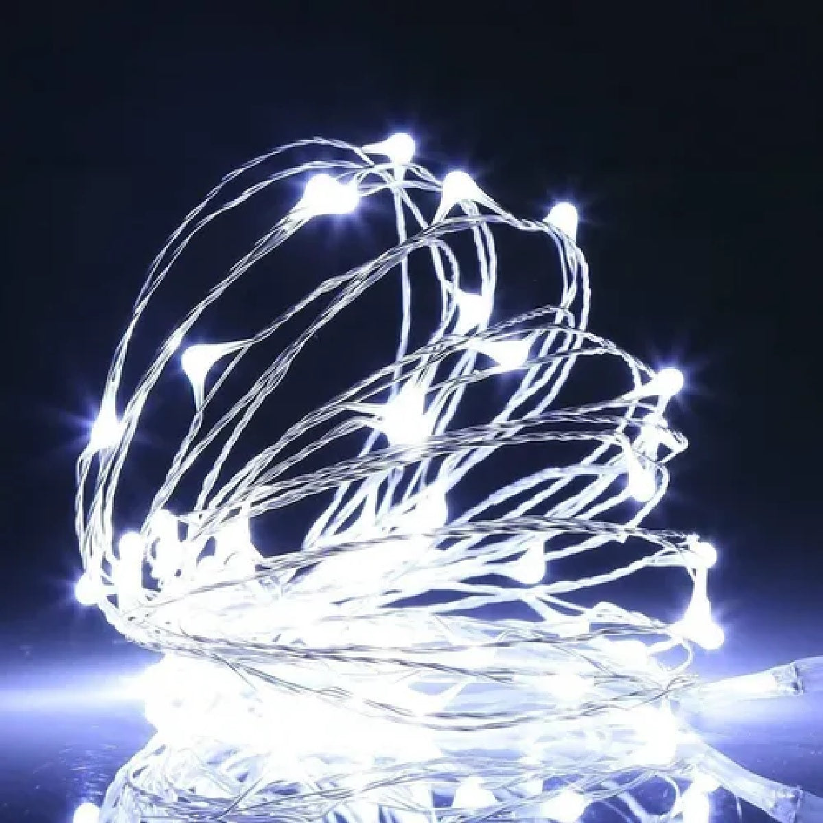 Luces Serie Navideña 30F Micro Led 3m Blanca C/baterias y Funciones - PriceOnLine | Perfumes y Fragancias PriceOnLine