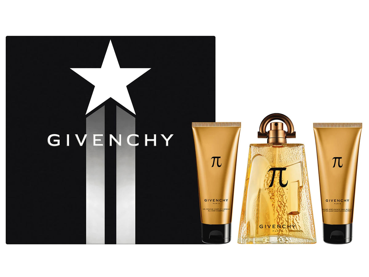 Set Pi Caballero Givenchy 3 pz (100 ml edt + 75 ml shampoo + 75 ml after shave) - PriceOnLine | Perfumes y Fragancias PriceOnLine