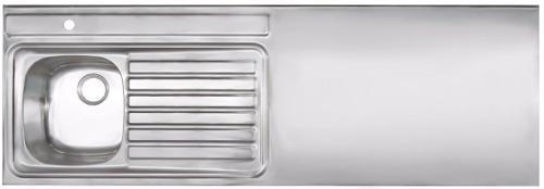 Fregadero Teka Sobreponer Comb 180.60 1C 1E Izq 1Ø Gt S/Reb C/Hueco 10304030 - PriceOnLine