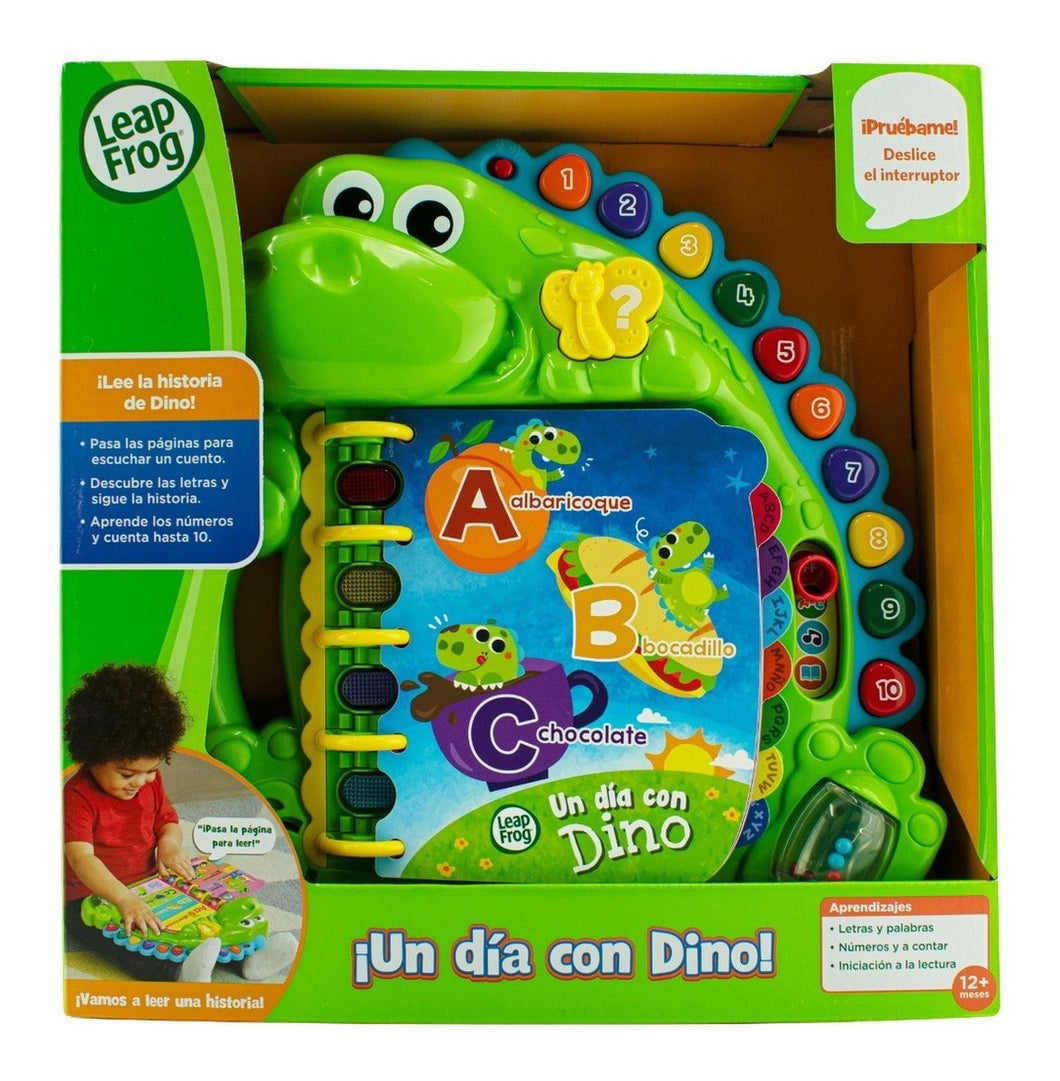 Juguete Libro Interactivo Un Dia Con Dino Leap Frog - PriceOnLine