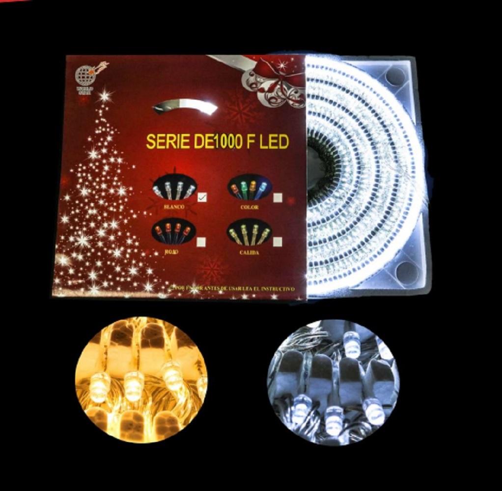 Luces Serie Navideña 1000F Foco Led 50 m Luz Cálida - PriceOnLine | Perfumes y Fragancias PriceOnLine