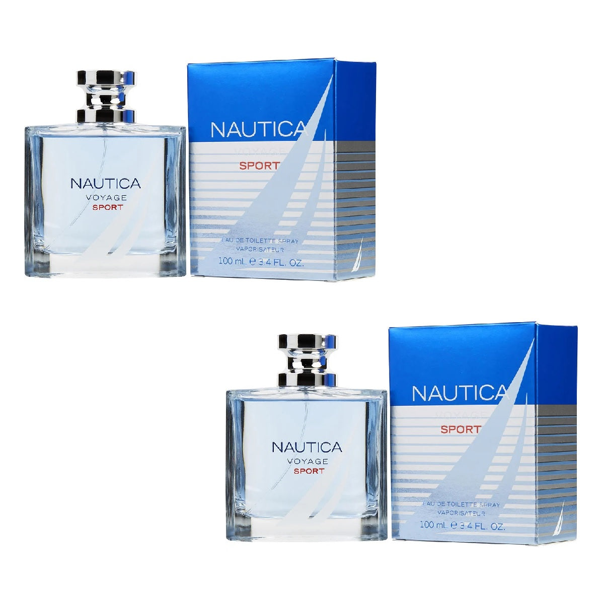 Paquete 2X1 Nautica Voyage Sport Caballero 100 ml Edt Spray - PriceOnLine