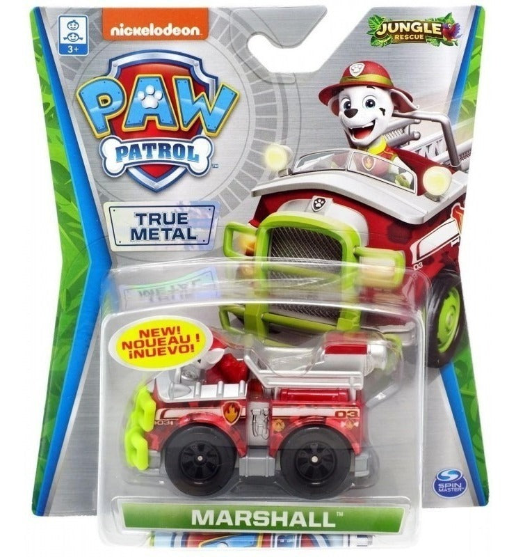 Paw Patrol True Metal Vehiculo Colección Spin Master Marshall-Jungle Rescue - PriceOnLine