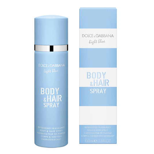 Light Blue Dama Dolce Gabbana Body and Hair Spray 100 ml Body Mist - PriceOnLine | Perfumes y Fragancias PriceOnLine