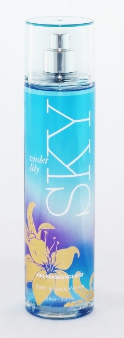 Violet Lily Sky Fragance Mist Bath and Body Works 236 ml Spray - PriceOnLine | Perfumes y Fragancias PriceOnLine