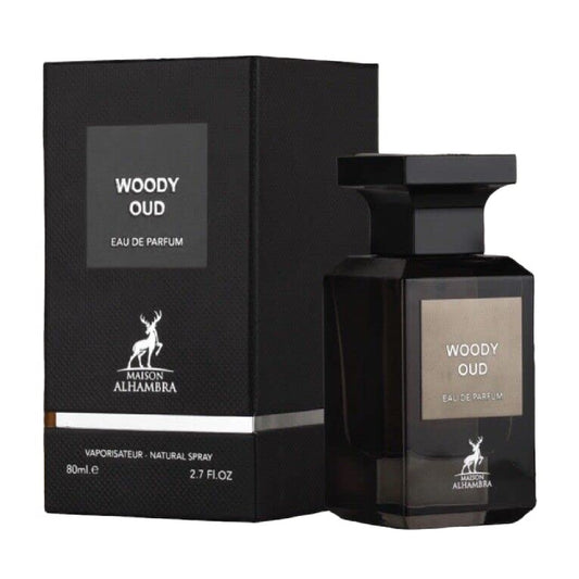 Woody Oud Unisex Maison Alhambra 80 ml Edp Spray