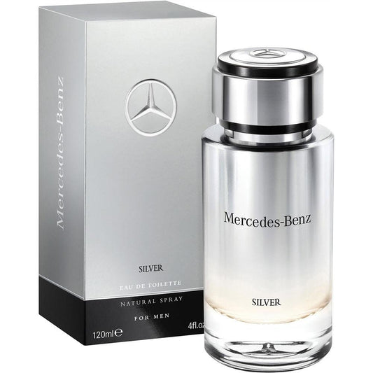 Mercedes Benz Silver Caballero Mercedes Benz 120 ml Edt Spray - PriceOnLine | Perfumes y Fragancias PriceOnLine