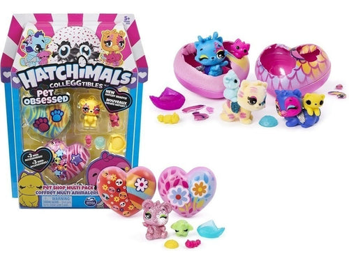 Hatchimals Pet Lover Obsessed Pack 3 Figuras Spin Master - PriceOnLine
