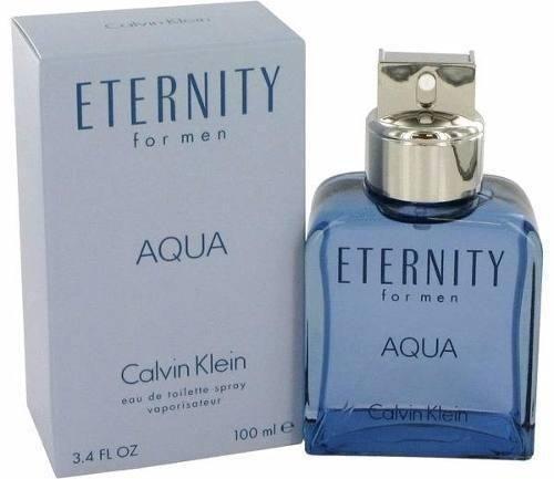 Eternity Aqua Caballero Calvin Klein 100 ml Edt Spray - PriceOnLine