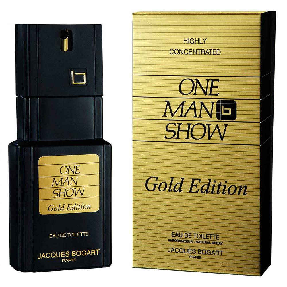One Man Show Gold Edition Caballero Jacques Bogart 100 ml Edt Spray - PriceOnLine