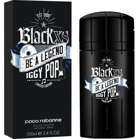 Black Xs Be A Legend Iggy Pop Caballero Paco Rabanne 100 ml Edt Spray - PriceOnLine | Perfumes y Fragancias PriceOnLine