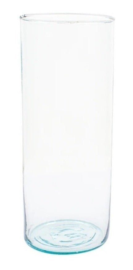 Florero Iridiscente 3x8 Cilindro Vidrio 9x20 cm - PriceOnLine