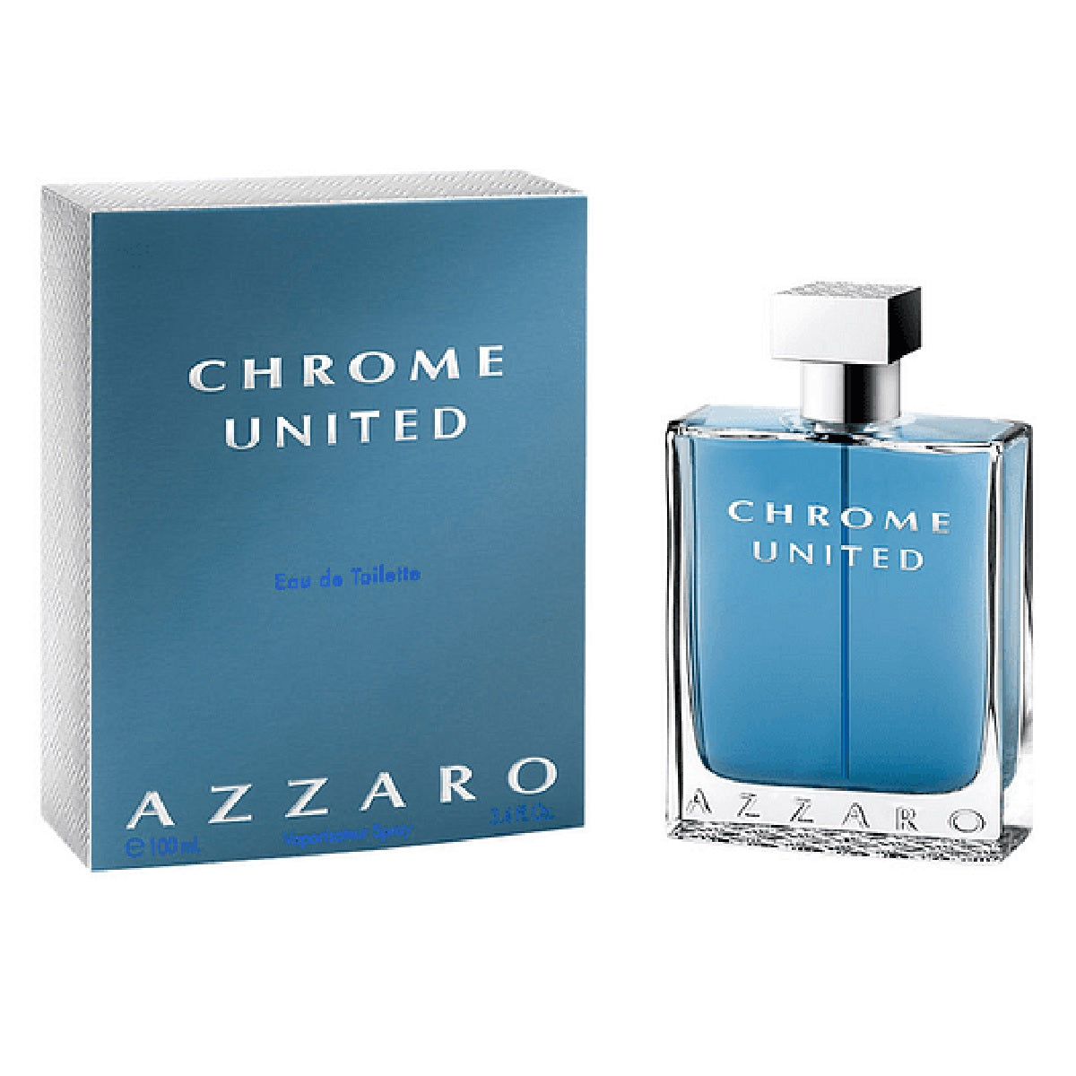 Azzaro Chrome United Caballero Azzaro 100 ml Edt Spray - PriceOnLine