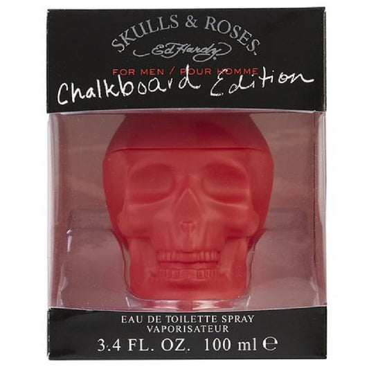 Ed Hardy Skulls And Roses Chalkboard Edition Caballero Christian Audigier 100 ml Edt Spray - PriceOnLine | Perfumes y Fragancias PriceOnLine