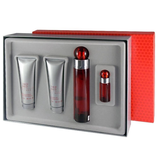 Set Perry Ellis Pour Homme Red Caballero Perry Ellis 4 Pz - PriceOnLine | Perfumes y Fragancias PriceOnLine